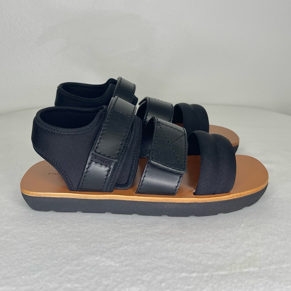 Rare Find Proenza Schouler Black Strappy Sandals